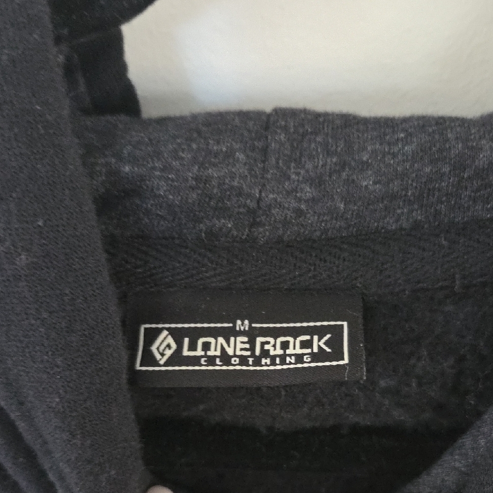 Black Indian Head Hoodie - Picture 3 of 4